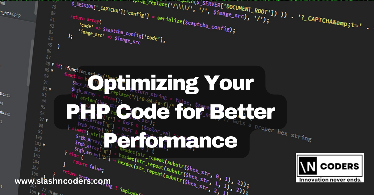 Optimizing Your PHP Code