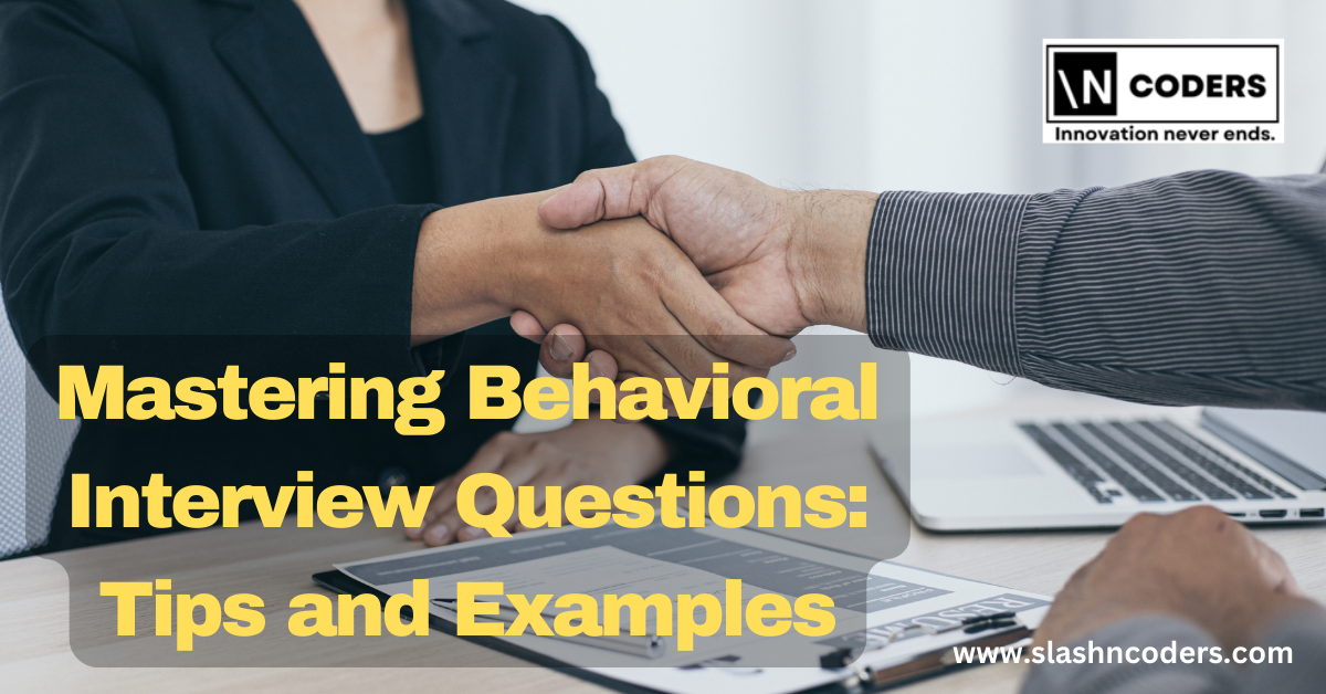 Behavioral Interview Questions